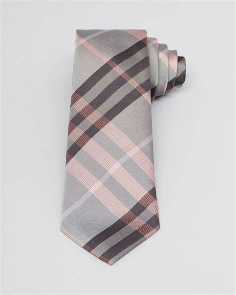 Light Red Tie From Burberry Original 